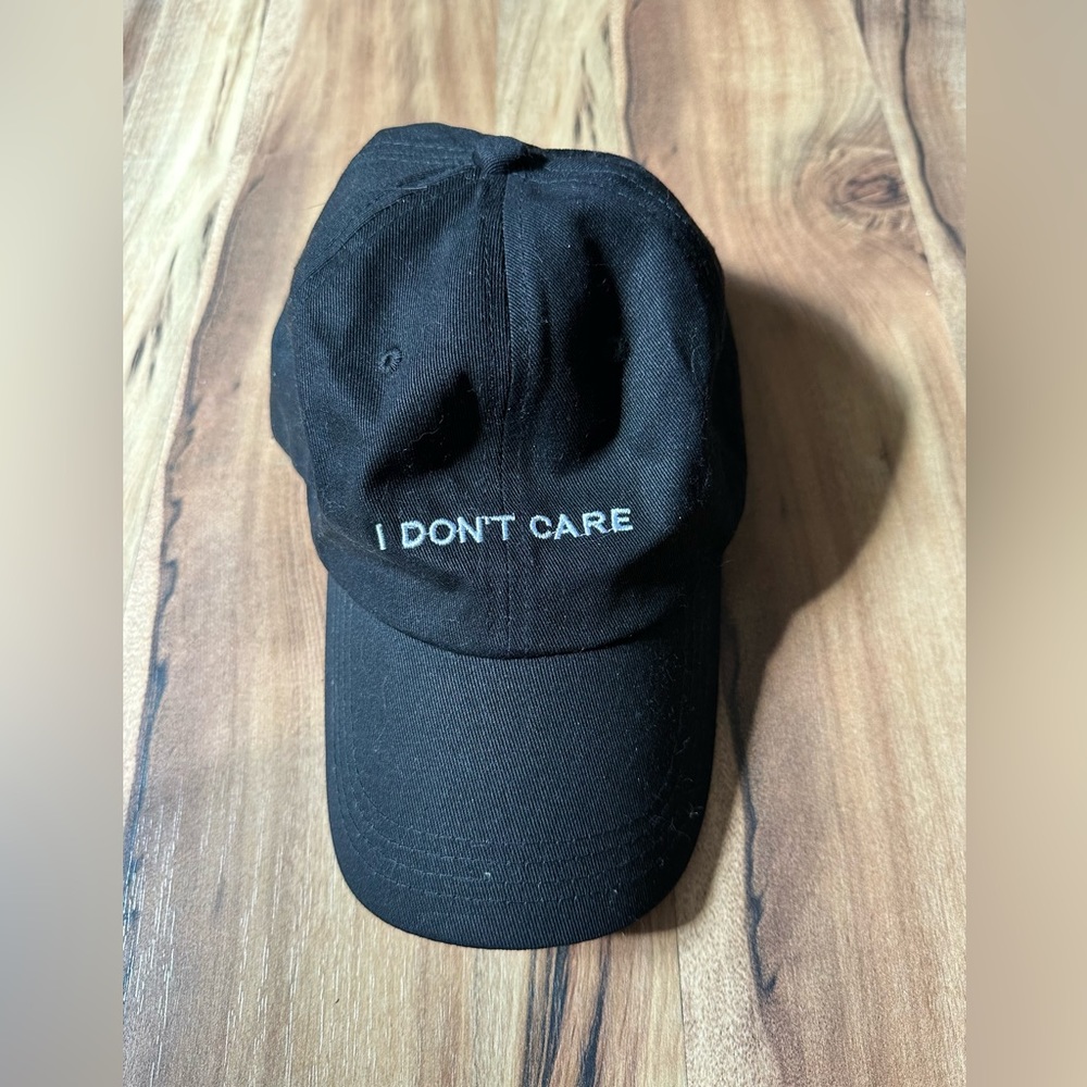 “I don’t care” SHEIN Baseball Cap